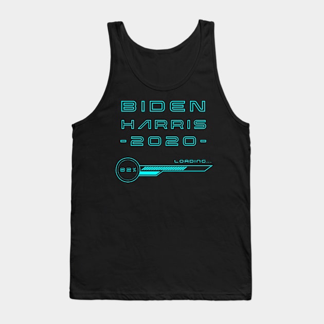 Joe Biden Kamala Harris 2020 Loading	Vinage Retro Style Tank Top by MasliankaStepan